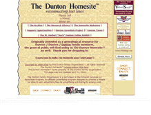 Tablet Screenshot of dunton.org